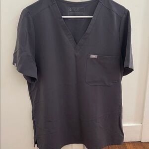 Figs Women's Top in Dark Gray